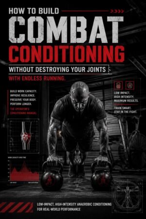Fit Over 30 Plus cover for The Over-30 Gas Tank, a combat conditioning and zero-impact interval training guide for MMA athletes.
