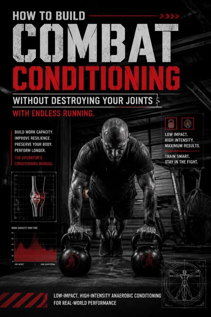 Fit Over 30 Plus cover for The Over-30 Gas Tank, a combat conditioning and zero-impact interval training guide for MMA athletes.